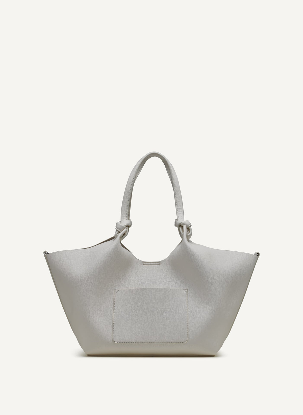 DKNY Paula Medium Tote With Logo Strap Marshmallow