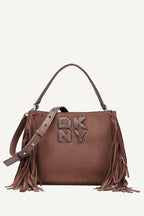 DKNY Foster Medium Fringe Satchel (R62DML92)
