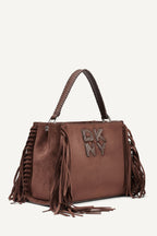 DKNY Foster Medium Fringe Satchel (R62DML92)