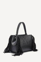 DKNY Foster Small Fringe Satchel