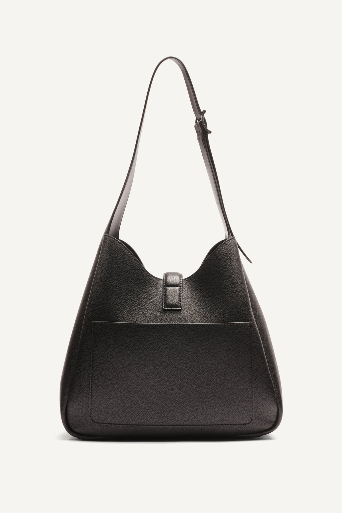 DKNY Daria Large Hobo Bag Black/Silver