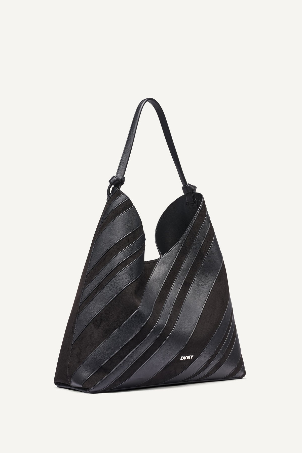 DKNY Paula Stripe Hobo Bag