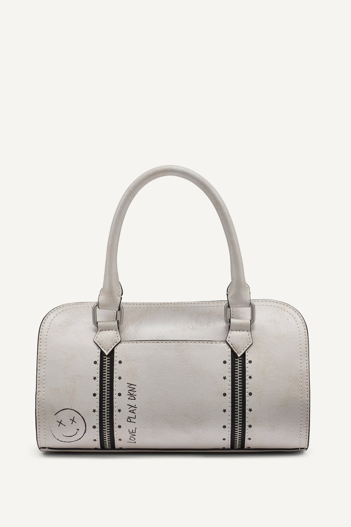 DKNY Cedar Small Graffiti Satchel