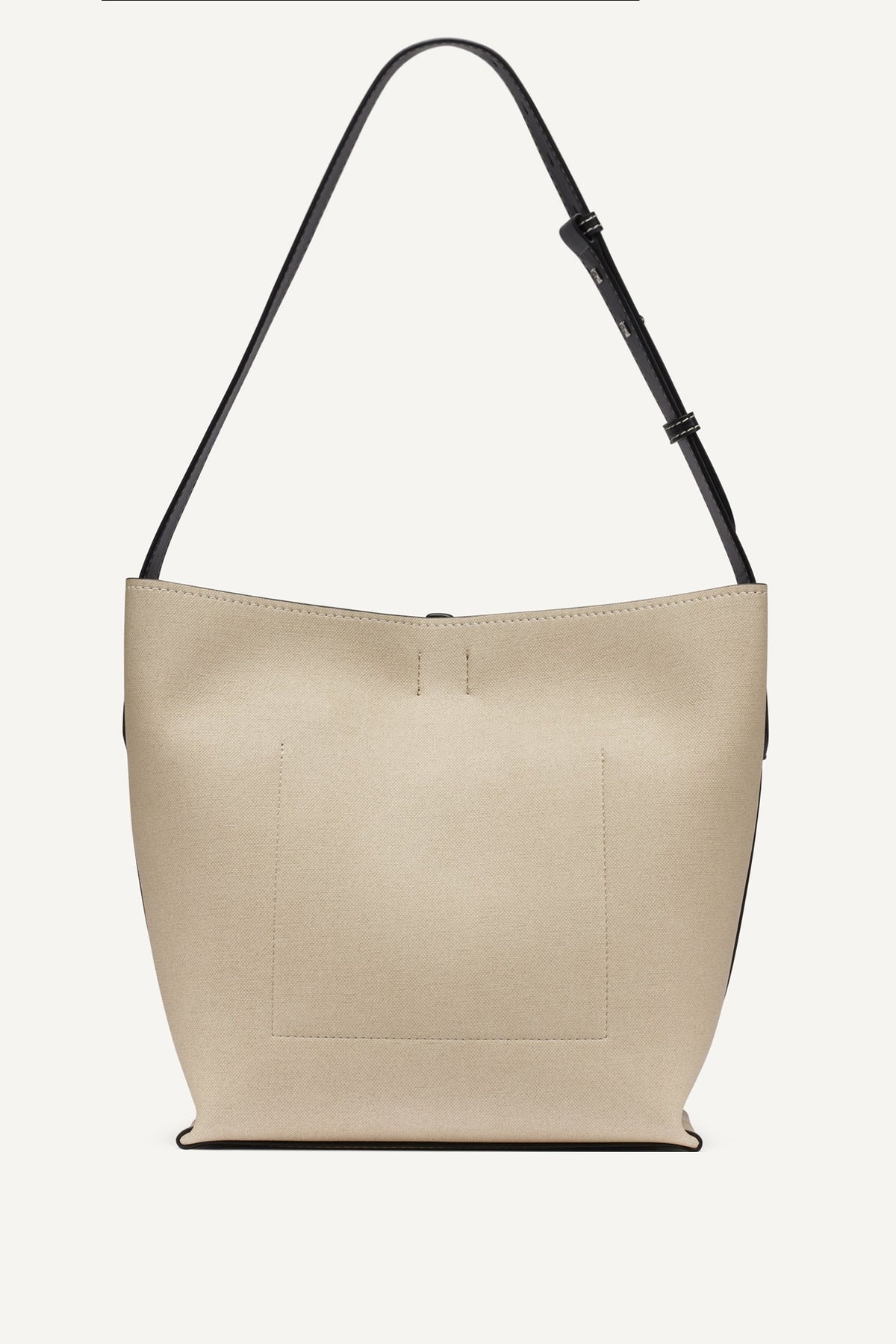 DKNY Nicole Logo Bucket Bag Natural/Black
