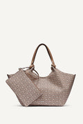 DKNY Paula New York Logo Medium Commuter Tote