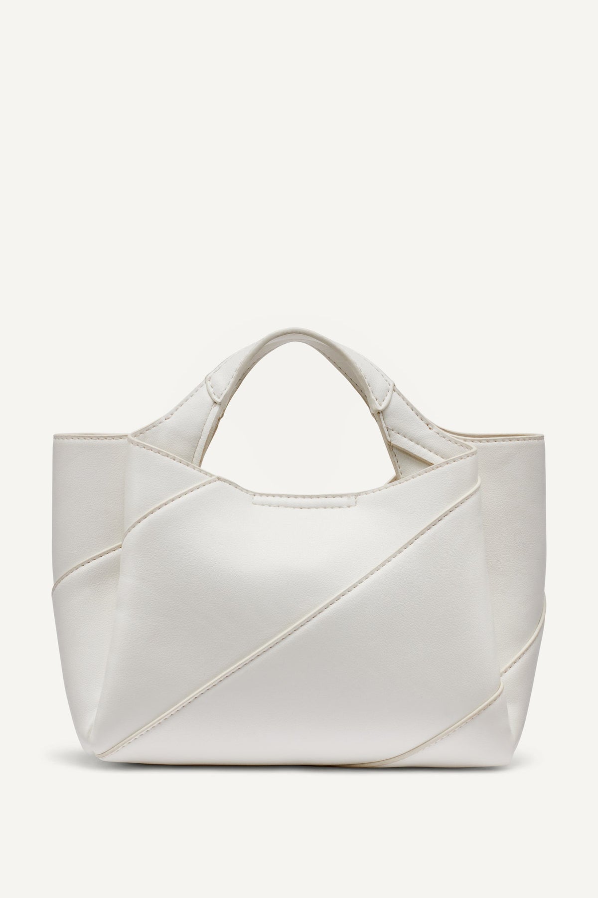 DKNY Willa Color-Block Mini Satchel Marshmallow