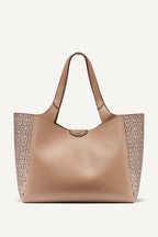 DKNY Willa New York Logo Tote Cappuccino