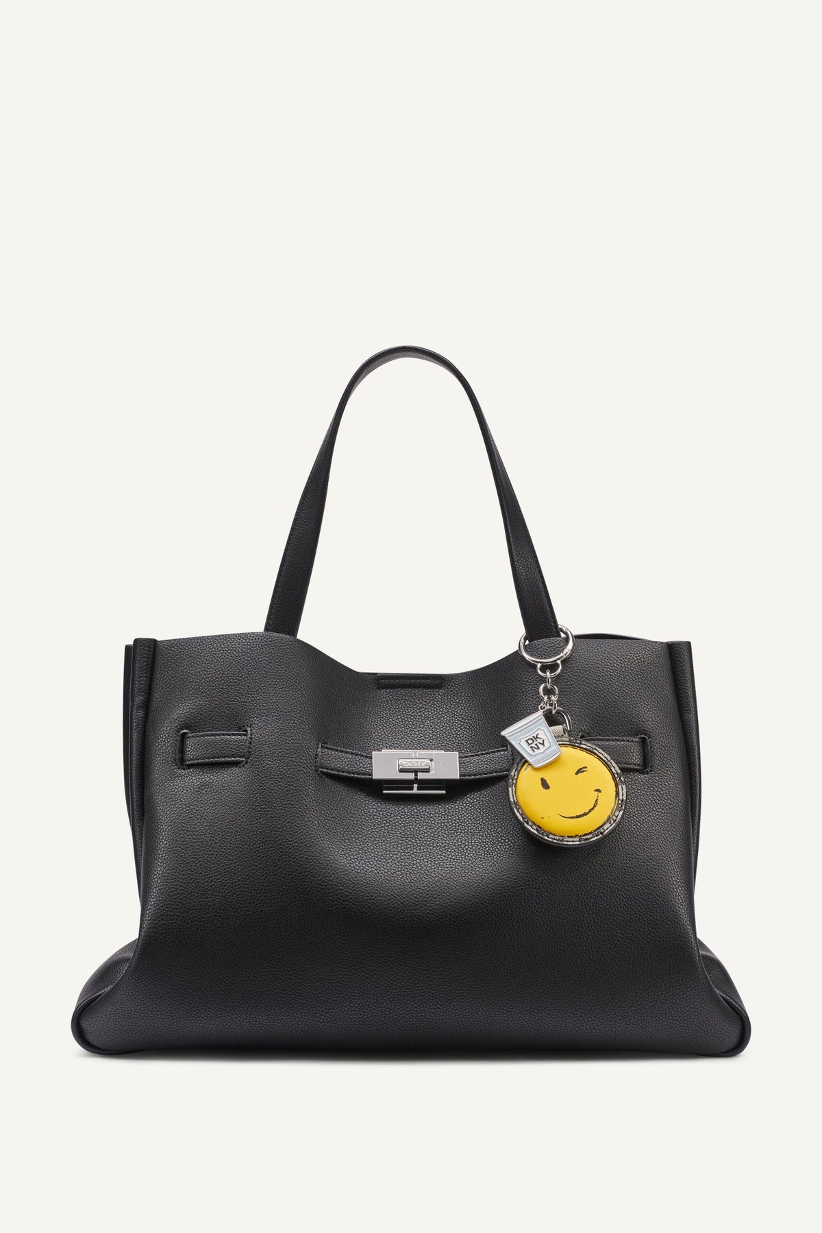 DKNY Bryar Large Smiley Face Satchel
