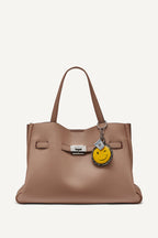 DKNY Bryar Large Smiley Face Satchel