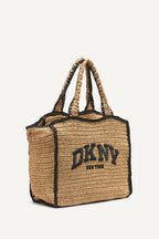 DKNY Hadlee Medium Woven Tote