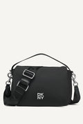DKNY Jenny Logo Flap Shoulder Bag