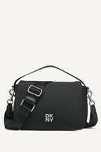 DKNY Jenny Logo Flap Shoulder Bag