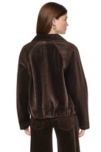 DKNY Women's Raglan Sleeve Bubble Jacket