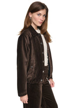 DKNY Women's Raglan Sleeve Bubble Jacket
