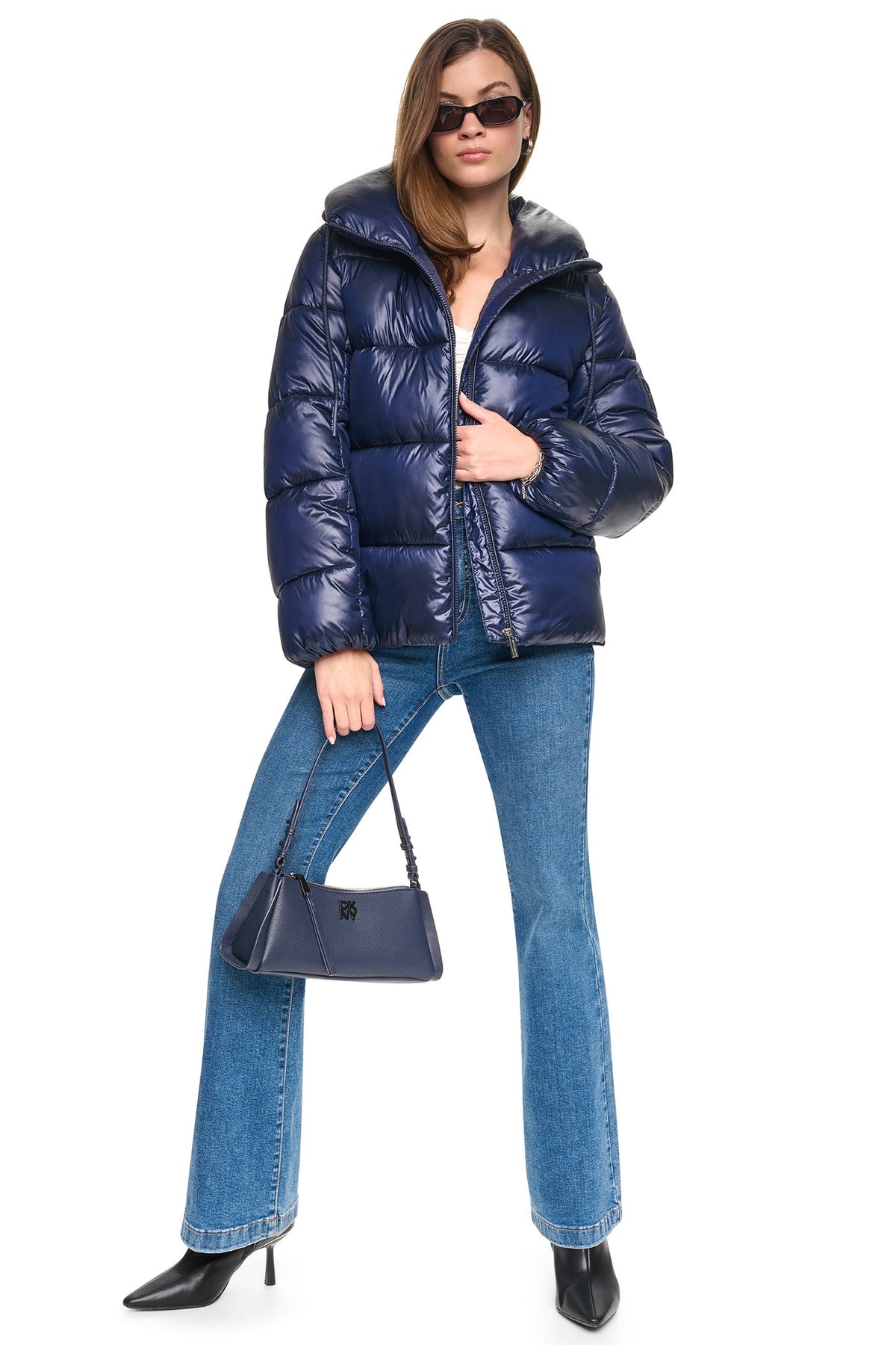 Metallic Peacoat