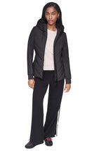 DKNY Women's Mixed Media Packable Jacket
