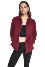 DKNY Women's Tech Fleece Full Zip Jacket