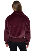 DKNY Women's Faux Fur Bomber