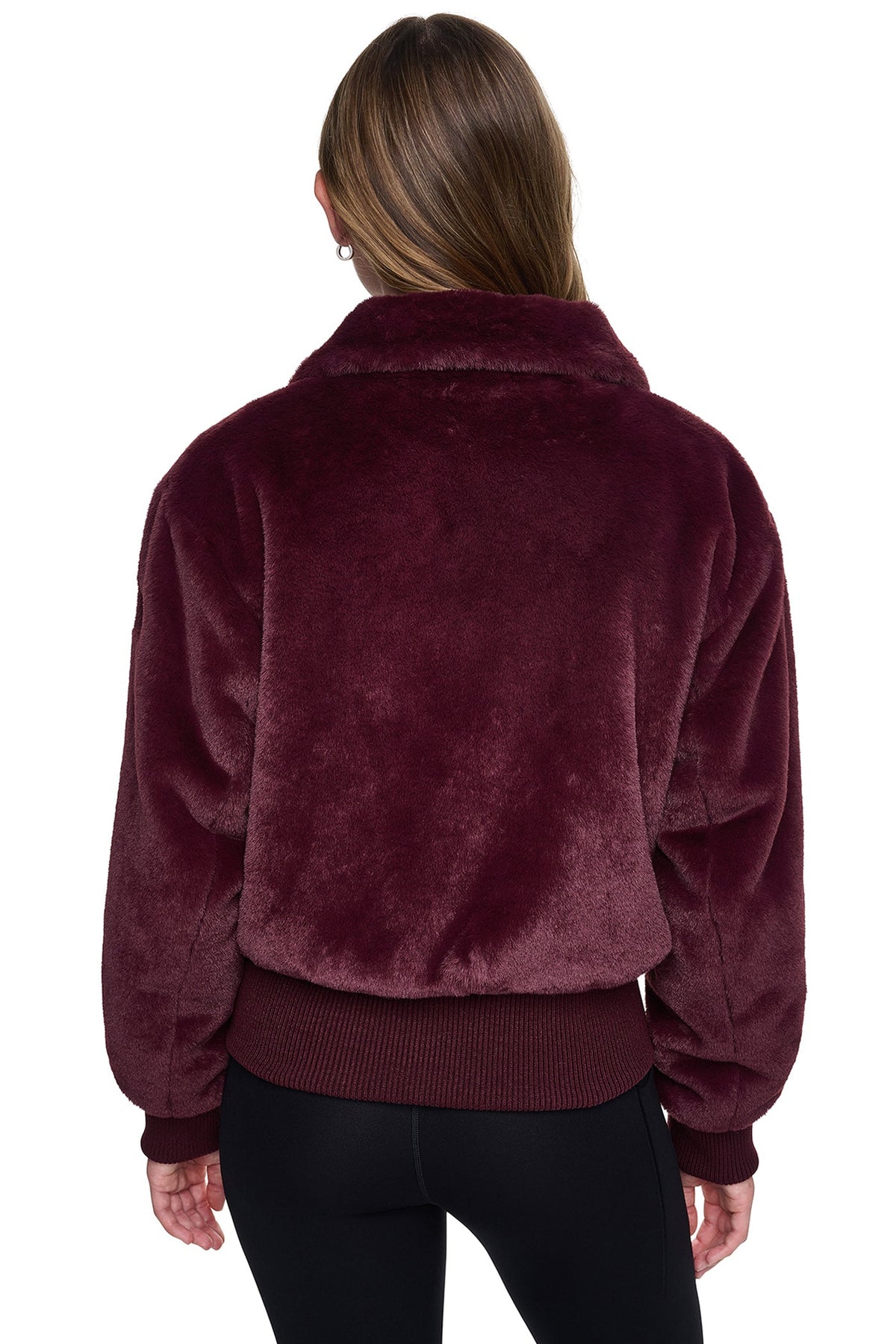 DKNY Women's Faux Fur Bomber