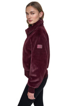 DKNY Women's Faux Fur Bomber