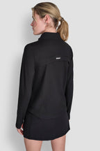 DKNY Women's Funnel Neck Full Zip Jacket