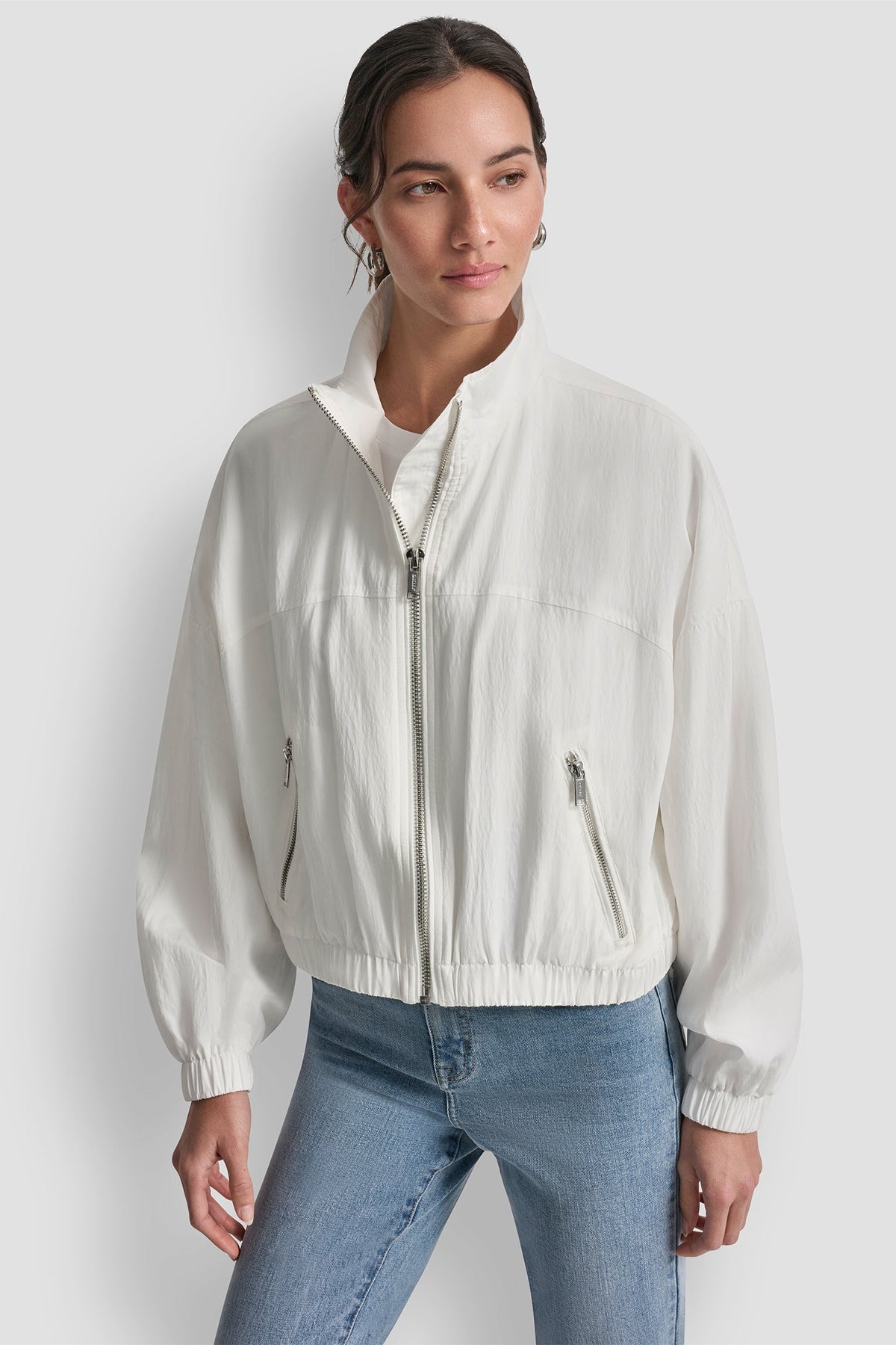 DKNY Women's 1989 Logo Trench Jacket