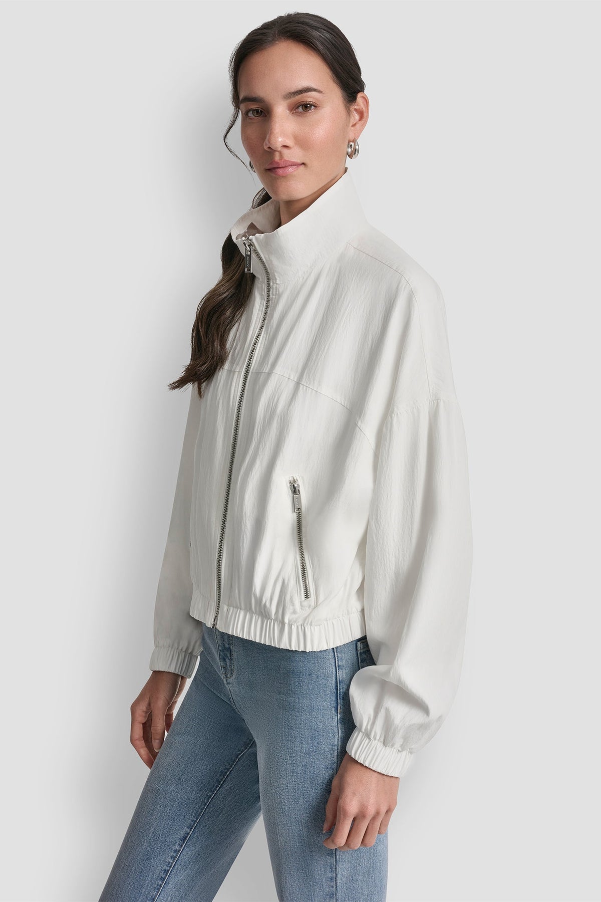 DKNY Women's 1989 Logo Trench Jacket
