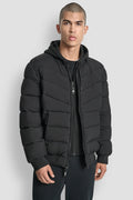 DKNY Stretch Bomber Jacket - Black