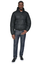 DKNY Men's Quilted Bomber Jacket - Black - View 4