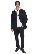 DKNY Men's Faux Wool Peacoat