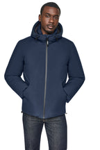 DKNY Hooded Puffer Jacket - Navy