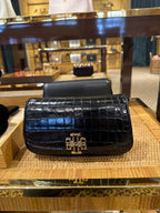 Tory Burch Brıtten Convertible Shoulder Bag (With double strap)