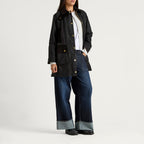 Barbour Women's Icons Modern Beaufort Waxed Cotton Jacket – Classic Tartan & Olive