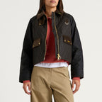 Barbour Women's Icons Quilted Spey Wax Jacket – Olive & Classic