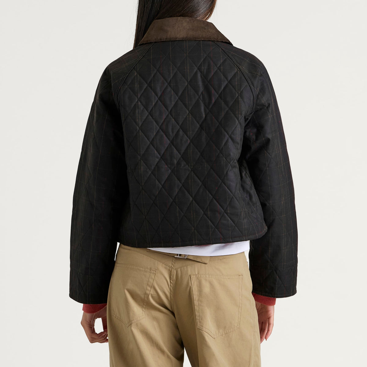 Barbour Women's Icons Quilted Spey Wax Jacket – Olive & Classic