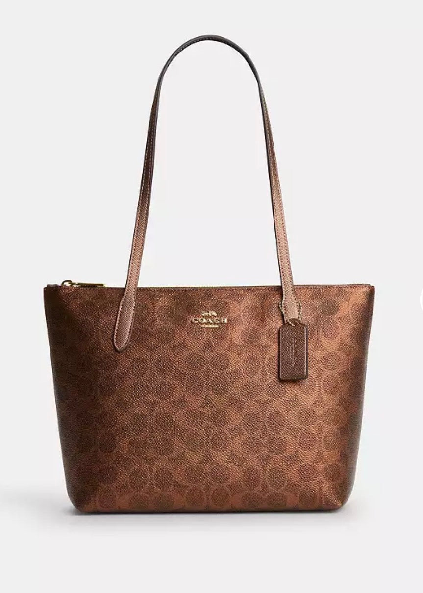 Coach Fiona Zip Tote