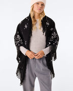 Kujten Sohare Bandana Cashmere Shawl - Black