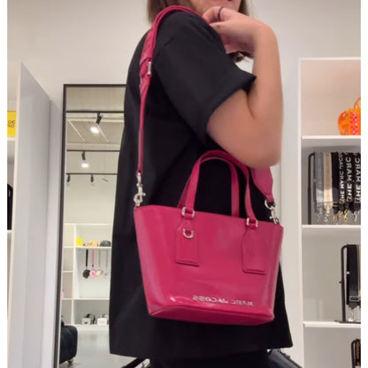 Bolso tote pequeño con marca registrada de Marc Jacobs