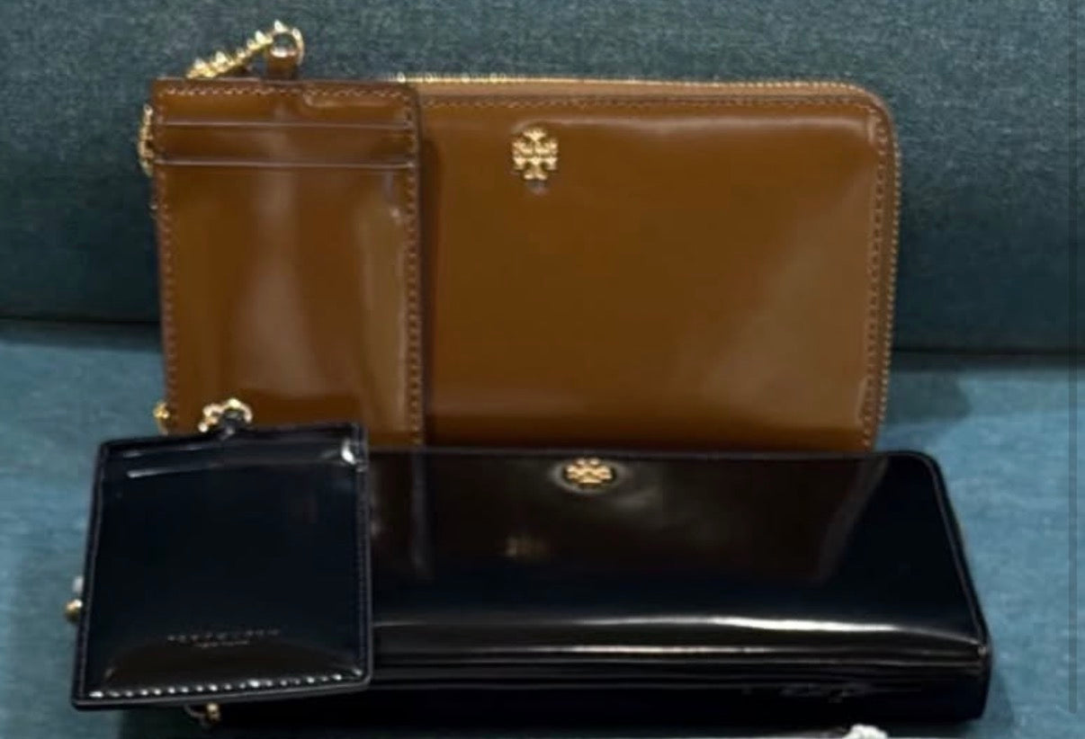Tory Burch Emerson Continental Wallet with ID Card