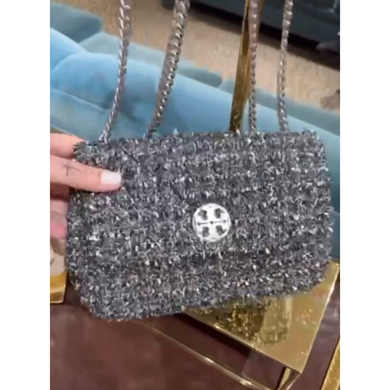 Bolso de hombro pequeño Willa de Tory Burch para niño