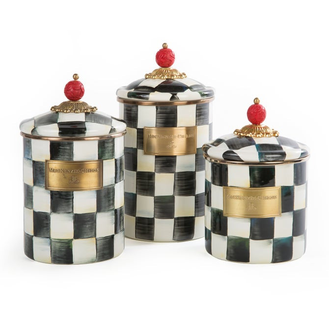 Mackenzie Childs Canister Set