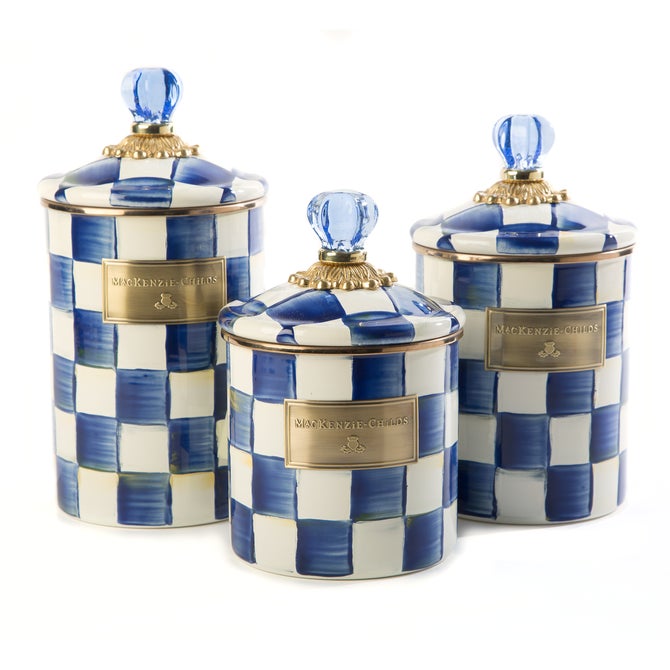 Mackenzie Childs Canister Set
