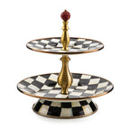 Mackenzie Childs Courtly Check Sweet Stand