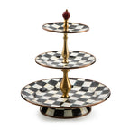Mackenzie Childs Courtly Check Sweet Stand