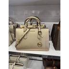 Michael Kors Sheila Medium Faux Leather Satchel