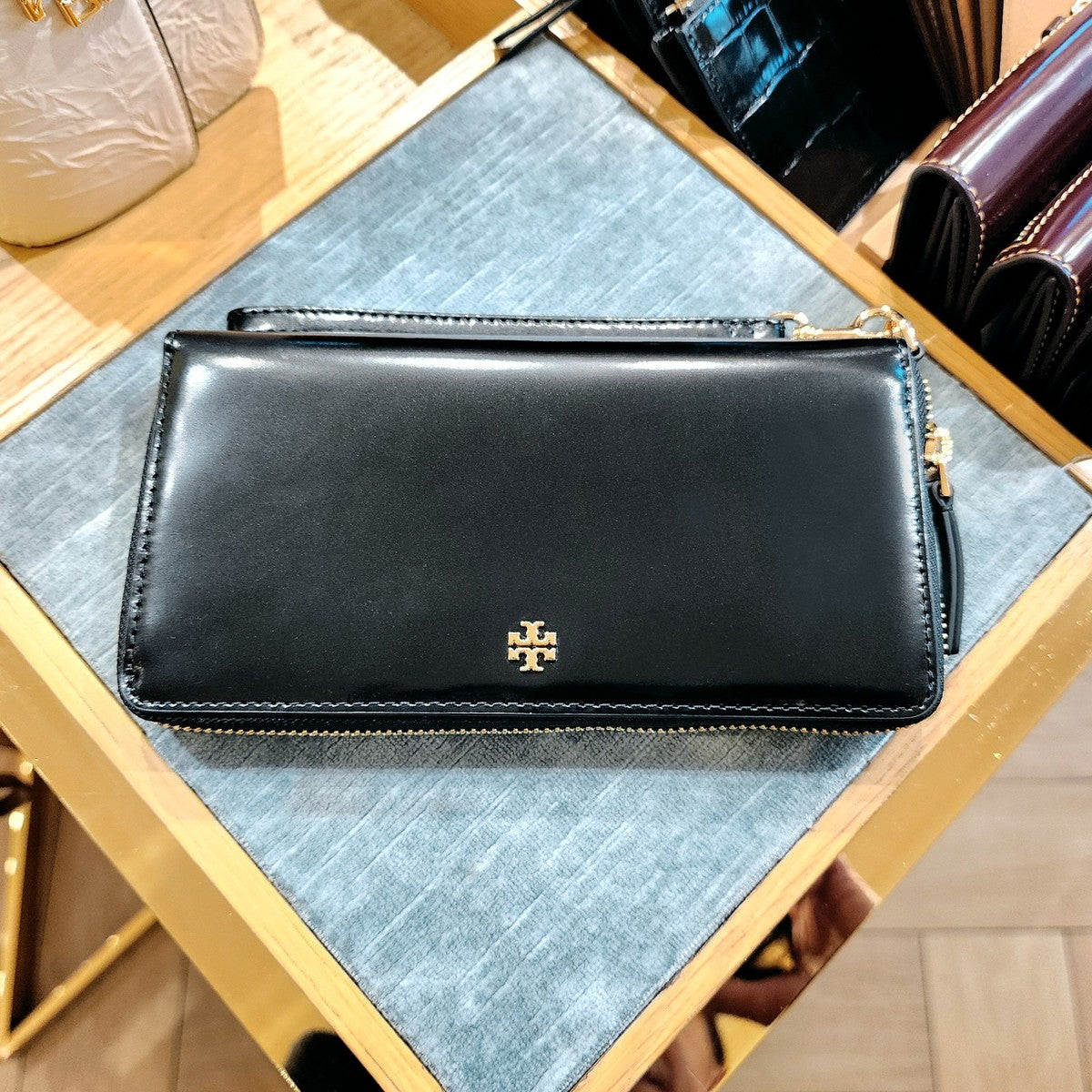 Tory Burch Emerson Continental Wallet with ID Card