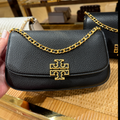 Tory Burch Brıtten Convertible Shoulder Bag (With double strap)