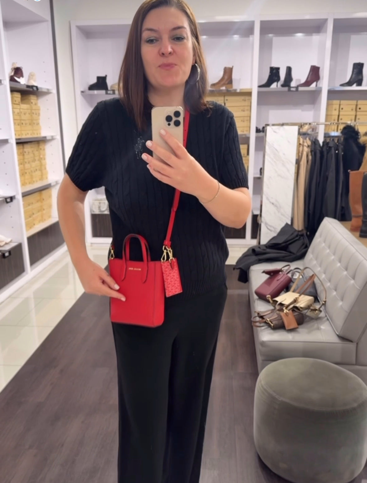 Bolso bandolera extrapequeño Vincent de Michael Kors con tarjetero y logotipo
