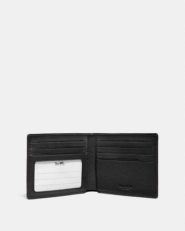 Cartera plegable Coach ID para hombre