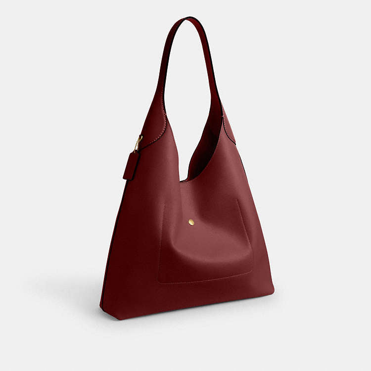 Brooklyn 39 Natural Grain Leather Hobo Bag